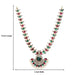 Stone Haram & Stone Necklace Set - 15 x 4 Inches | Multicolour Stone Jewelry/ Jewellery for Deity - Neck & Body Accessories