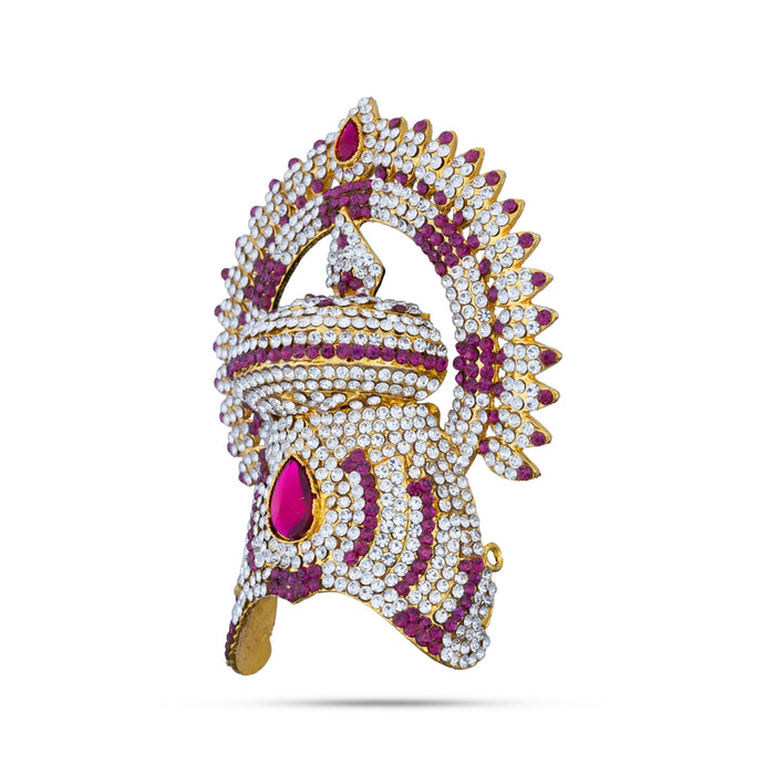 Giri - Half Kireedam | God Crown | Stone Mukut — Giri Trading Agency ...