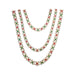 Three Step Stone Haram - 11 Inches | Multicolour Stone Jewellery/ 3 Step Stone Necklace for Deity - Neck & Body Accessories