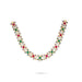 Three Step Stone Haram - 11 Inches | Multicolour Stone Jewellery/ 3 Step Stone Necklace for Deity - Neck & Body Accessories