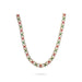 Three Step Stone Haram - 11 Inches | Multicolour Stone Jewellery/ 3 Step Stone Necklace for Deity - Neck & Body Accessories