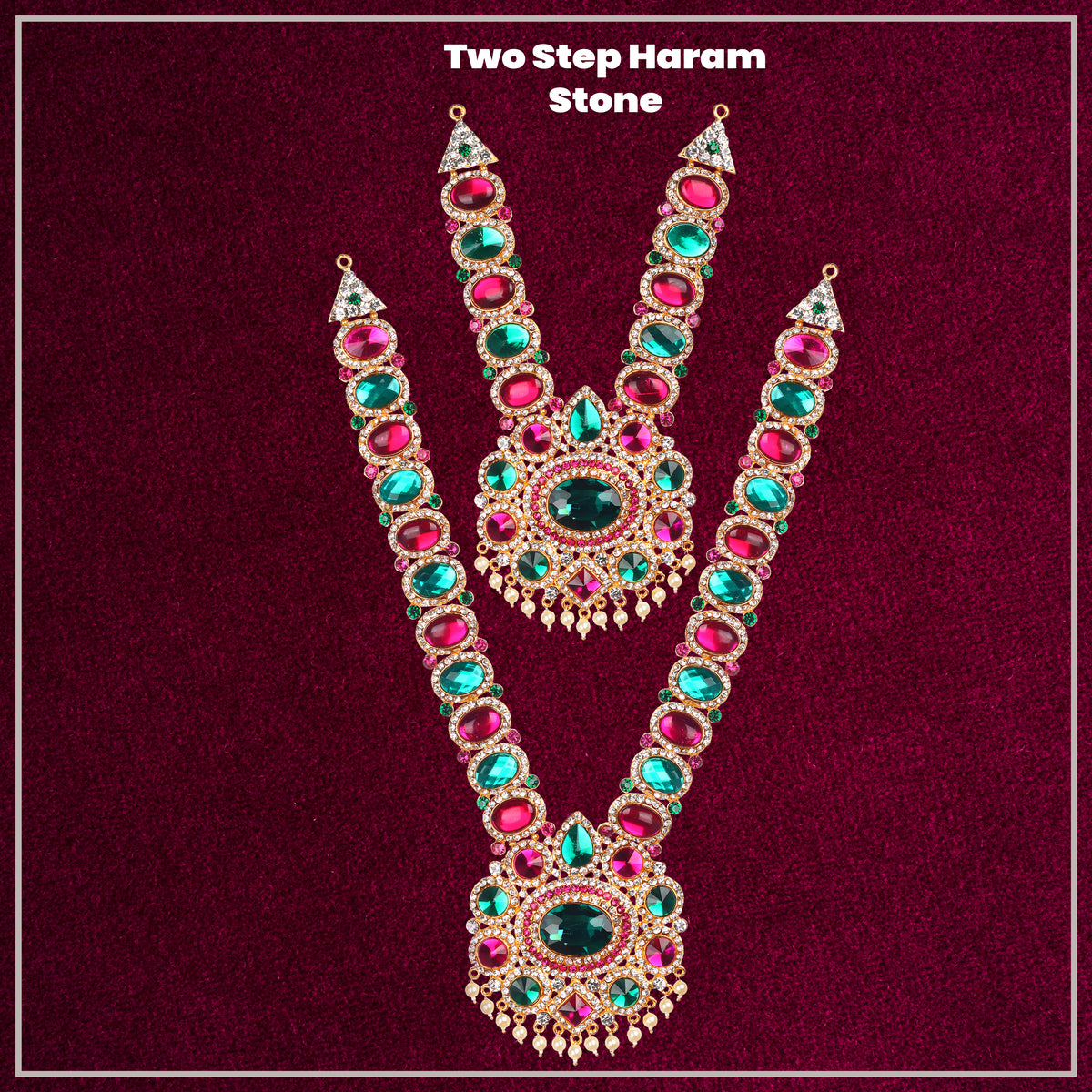 Haram Rocks Giri - Stone Haram | God Jewellery | Long Necklace — Giri Trading ...