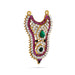 Stone Haram - 2.25 Inches | Multicolour Stone Necklace/ Stone Jewellery for Deity Decor/ 15 Gms Approx - Neck & Body Accessories