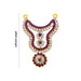 Stone Haram - 2.25 Inches | Stone Necklace/ Stone Jewellery for Deity Decor - Neck & Body Accessories