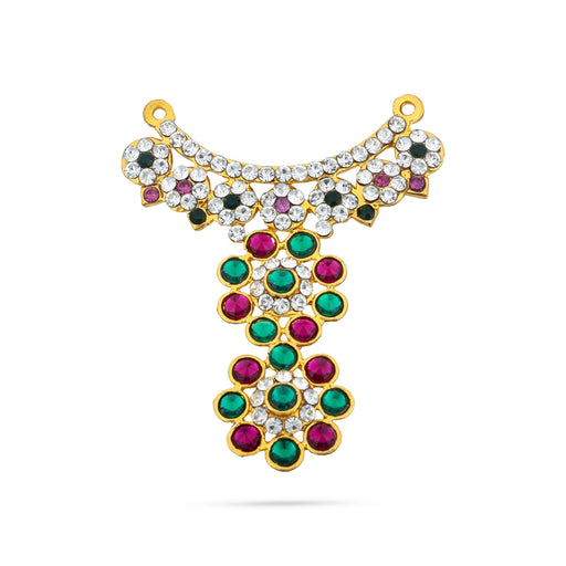 Multicolour Stone Jewellery for Deity Decor ,Varalakshmi Decor items