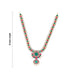 Stone Necklace & Stone Haram Pair - 13 Inches | Multicolour Stone Jewellery/ Artificial Jewelry for Deity - Neck & Body Accessories