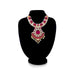 Necklace - 6.5 Inches | Artificial Jewelry / Multicolour Stone Jewellery for Deity - Neck & Body Accessories