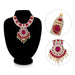 Necklace - 6.5 Inches | Artificial Jewelry / Multicolour Stone Jewellery for Deity - Neck & Body Accessories