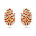 Stone Hastham Pair - 2 x 1.25 Inches | Stone Hand/ Stone Jewellery for Deity/ 30 Gms Approx - Neck & Body Accessories