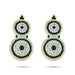 Stone earrings for Varalakshmi Vratam, Traditional Deity Jewellery for Auspicious Occasions