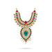 Two Step Stone Haram - 14.5 Inches | Multicolour Stone Jewellery / Stone Necklace for Deity - Neck & Body Accessories