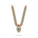 Two Step Stone Haram - 14.5 Inches | Multicolour Stone Jewellery / Stone Necklace for Deity - Neck & Body Accessories