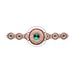 Stone Belt - 2.5 x 16 Inch | Waist Belt/ Hip Belt/ God Ornament/ Multicolour Stone Jewellery for Deity - Waist & Leg Accessories