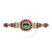 Stone Belt - 2.5 x 18 Inch | Waist Belt/ Hip Belt/ God Ornament/ Multicolour Stone Jewellery for Deity - Waist & Leg Accessories