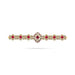 Hip Belt - 2 x 10 Inches | Waist Belt/ Varalakshmi Decor/ Multicolour Stone Belt For Deity Decor - Waist & Leg Accessories