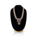 Long Haram - 13.5 Inches | Long Stone Necklace/ Multi Coloured Stone Jewellery for Deity/ Assorted - Neck & Body Accessories