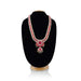 Long Haram - 13.5 Inches | Long Stone Necklace/ Multi Coloured Stone Jewellery for Deity/ Assorted - Neck & Body Accessories