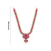 Long Haram - 13.5 Inches | Long Stone Necklace/ Multi Coloured Stone Jewellery for Deity/ Assorted - Neck & Body Accessories