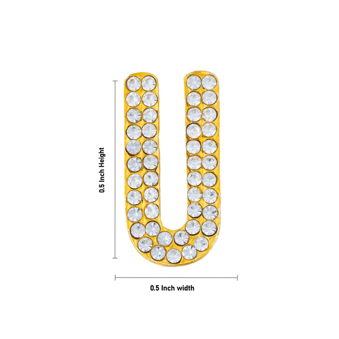 Stone Ayyappa Tilak - 0.5 x 0.5 Inches | Namam Stone/ Pooja Accessory for Bhagwan
