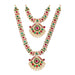 Stone Haram | Multicolour Stone Jewelry/ Deity Necklace/ 2 Step Haram/ Jewellery for Deity - Neck & Body Accessories