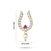 Bullaku Nose Ring - 1.5 x 0.75 Inches | Nose Pin / Nose Studs / Mukkera For Deity - Head & Face Accessories