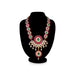 Stone Haram - 12 Inches | Multicolour Stone Jewellery/ Artificial Jewelry For Deity Decor - Neck & Body Accessories