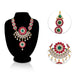 Stone Necklace - 8 Inches | Multicolour Stone Jewellery/ Artificial Jewelry for Deity - Neck & Body Accessories