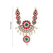 Stone Necklace - 8 Inches | Multicolour Stone Jewellery/ Artificial Jewelry for Deity - Neck & Body Accessories