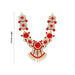 Stone Necklace - 7.5 Inches | Artificial Jewelry/ Multicolour Stone Jewellery for Deity/ Assorted - Neck & Body Accessories