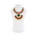 Stone Necklace - 4 x 8.25 Inches | Multicolour Stone Jewellery/ Artificial Jewelry for Deity - Neck & Body Accessories