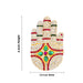 Stone Hastham - 4 x 2.5 Inches | Stone Hastham/ Stone Hands for Deity Decor - Neck & Body Accessories