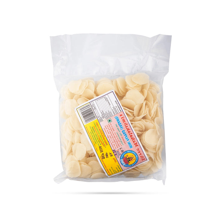 Mini Papad - 200 Gms | Vadam/ Appalam/ Fryums