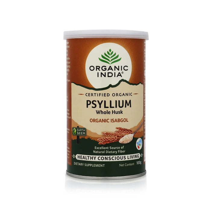 Organic India Whole Husk Psyllium - 100 Gms