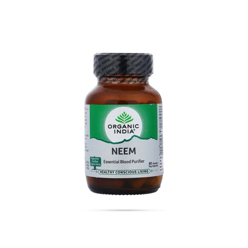 Organic India Neem - 60 Pcs - Ayurvedic Mix