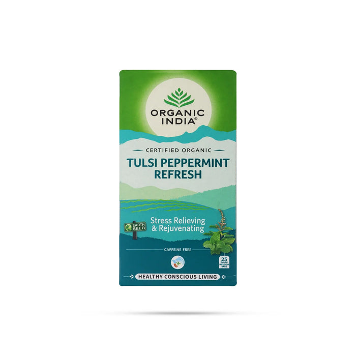 Organic India Tulsi Peppermint Refresh - 25 Pcs