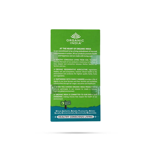 Organic India Tulsi Peppermint Refresh - 25 Pcs - Ayurvedic Mix