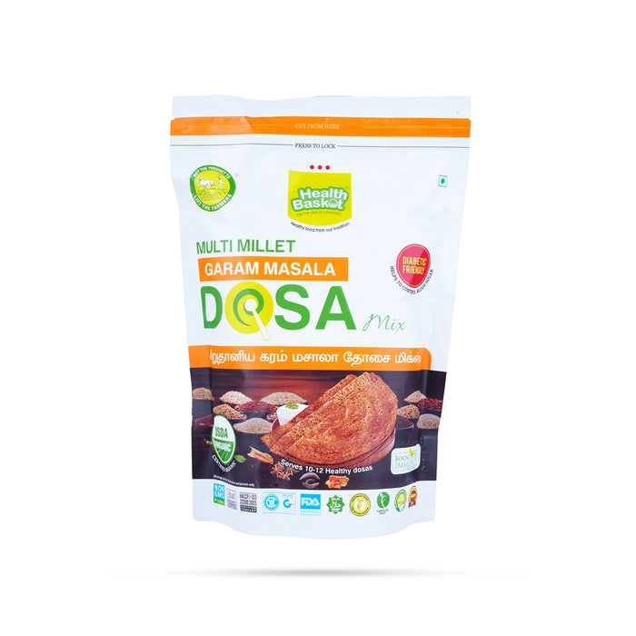Multi Millet Garam Masala Dosa Mix - 300 Gms | Multi Millet Dosa/ Garam Masala Dosa/ Instant Mix - Instant Mixes