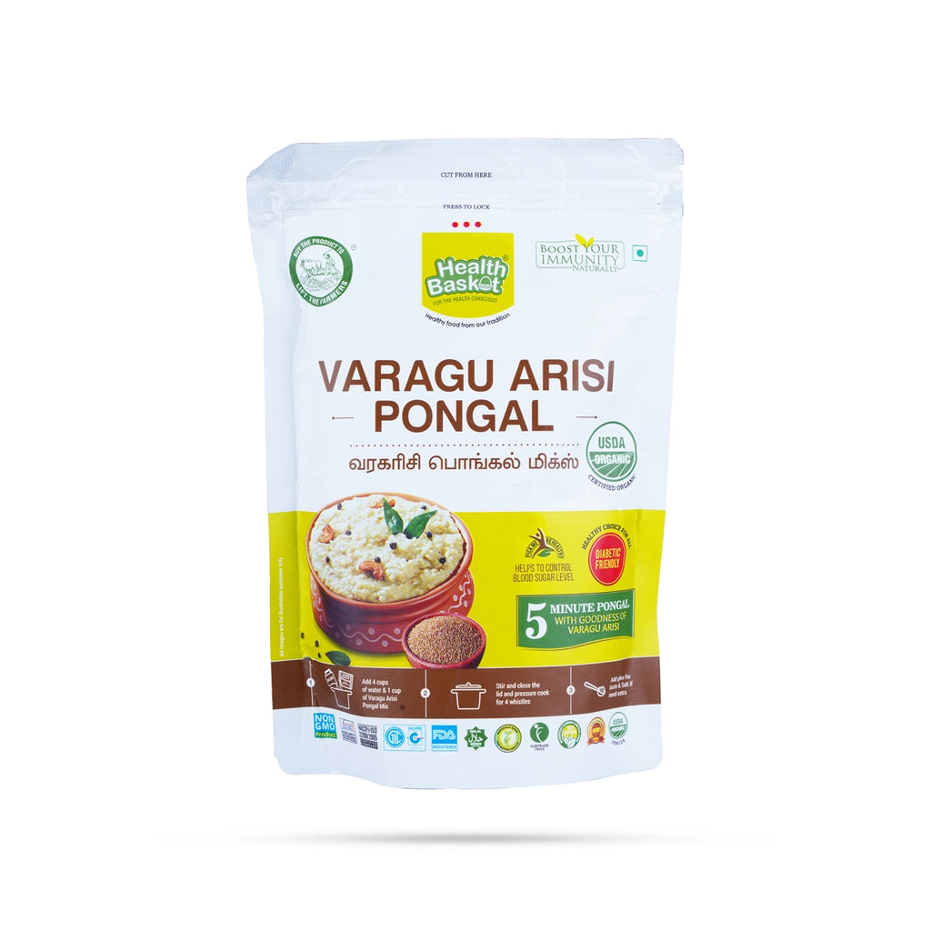 Varagu Arisi Pongal Mix - 250 Gms | Varagu Rice Pongal/ Pongal Mix