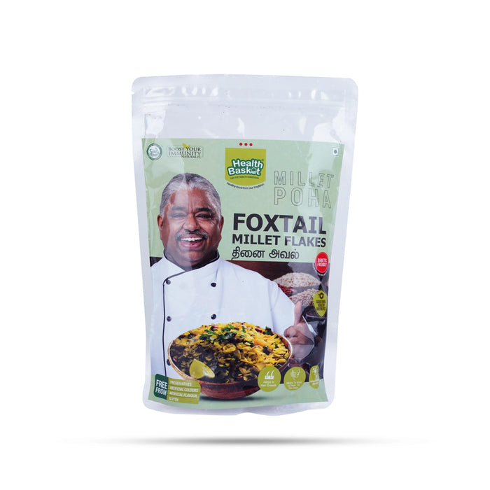 Foxtail Millet Poha Flakes - 200 Gms | Foxtail Millet Flakes/ Foxtail Flakes