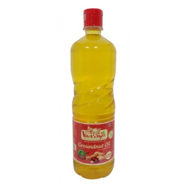 Vivasayee Groundnut Oil - 1000 ml