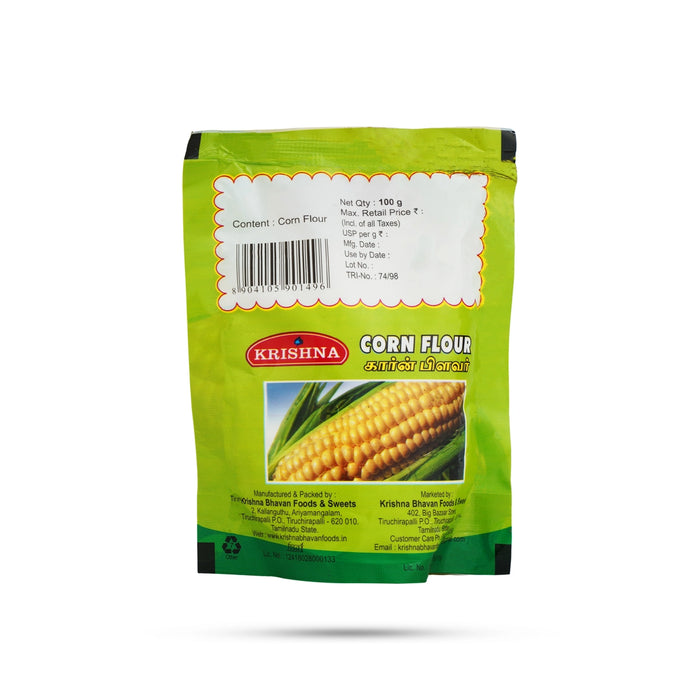 Corn flour - 100 Gms | Chola maavu / Maize Flour / Corn flour for Sauces, Gravies & Baking - Rice & Flours