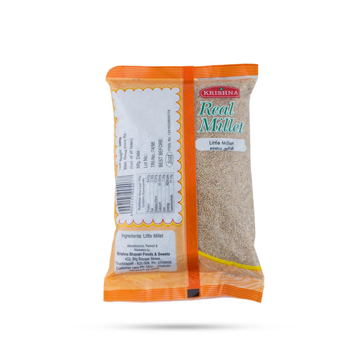 Little Millet - 500 Gms | Samai Rice/ Samai Millet Rich In Fiber & Protein - Millet