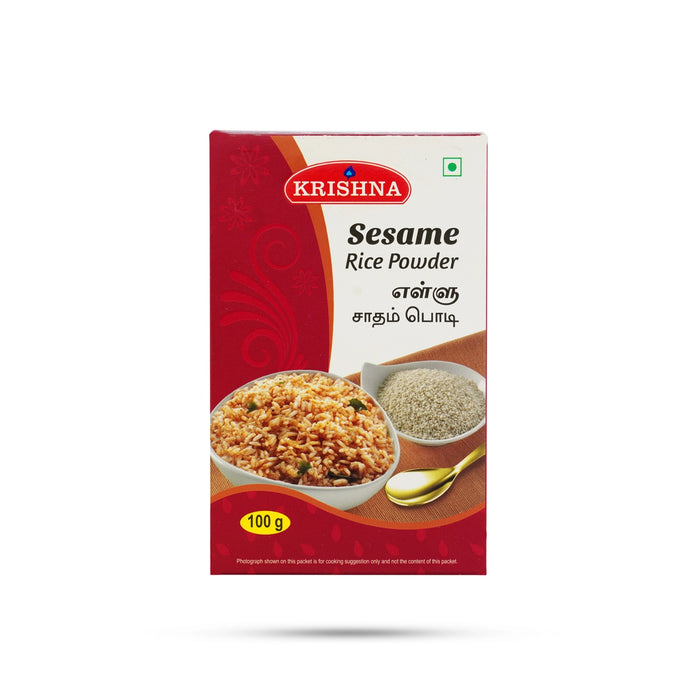 Sesame Rice Powder - 100g | Ellu Sadham Podi / Instant Rice Mix / Ellu Podi - Grocerries & Staples