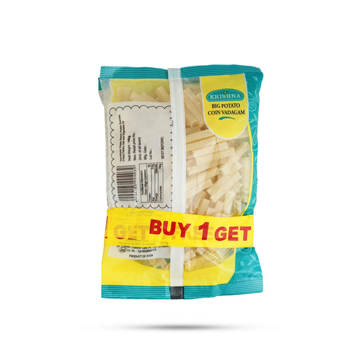 Potato Vadagam - 100 Gms | Urulai Vadagam / Appalam / Fryums / Ready to Fry Crispy Snack - Papad & Vadam