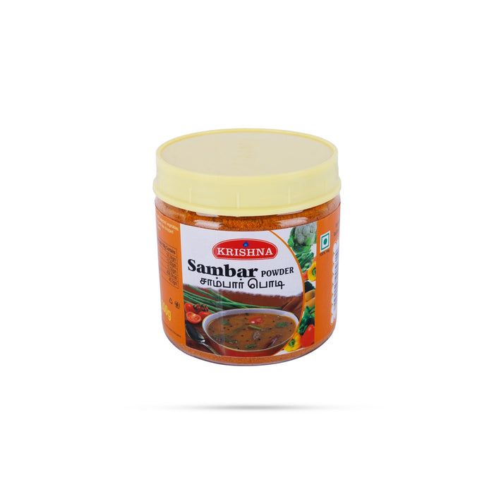 Sambar Powder Jar - 200 Gms | Krishna Sambar Podi/ Traditional Masala/ Sambar Masala Powder For Cooking - Instant Mixes