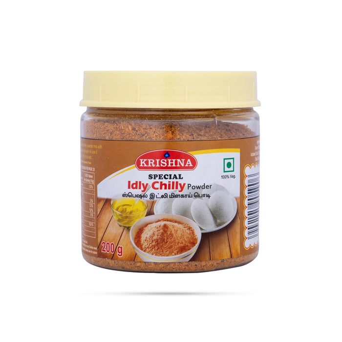 Special Idly Chilly Powder - 200 Gms | Idli Chilli Powder/ Idli Podi/ Idli Powder Jar