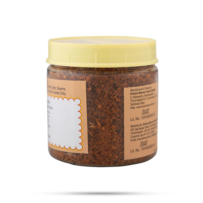 Crushed Garlic Idly Chilly Powder Jar - 200 Gms | Idli Chilli Powder/ Garlic Idli Powder/ Garlic Idli Podi - Instant Mixes