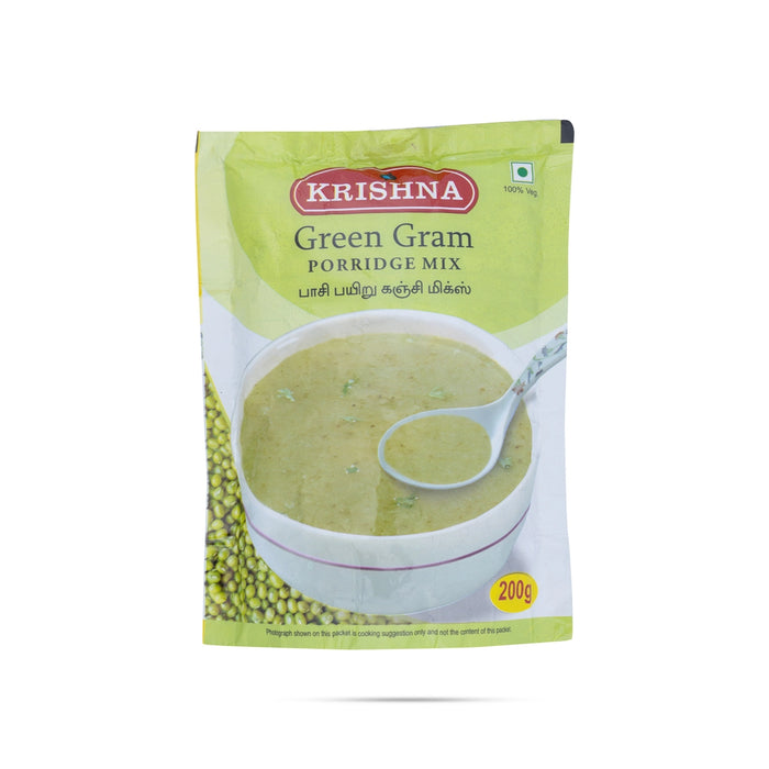 Green Gram Porridge Mix - 200 Gms | Pachai Payaru Kanji/ Instant Mix - Instant Mixes