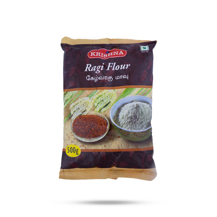 Ragi Flour - 500 Gms | Ragi Atta Mavvu / Finger Millet Flour / Tasty And Healthy Ragi Powder - Rice & Flours