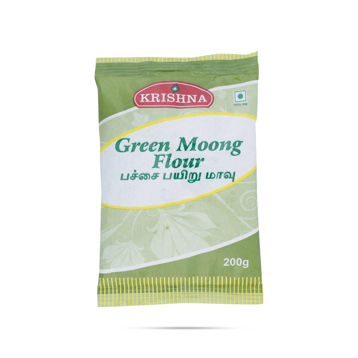 Green Moong Flour - 200 Gms | Green Gram Powder/ Green Gram Flour